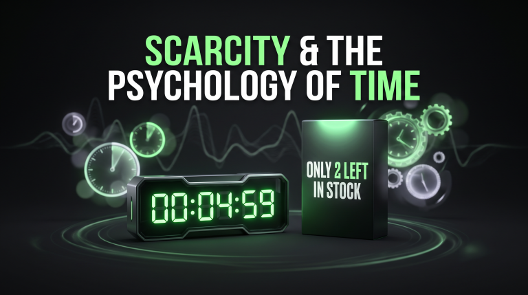 The Psychology Behind “Limited Time Offer” and Scarcity