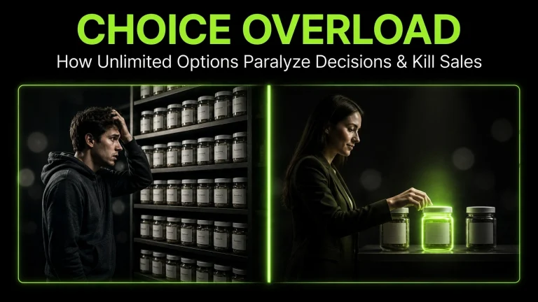 Choice Overload: Why Giving Customers Too Many Options Can Reduce Sales