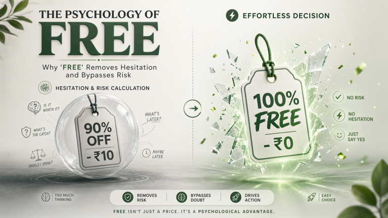 The Psychology of Free: Why “FREE” Is So Powerful